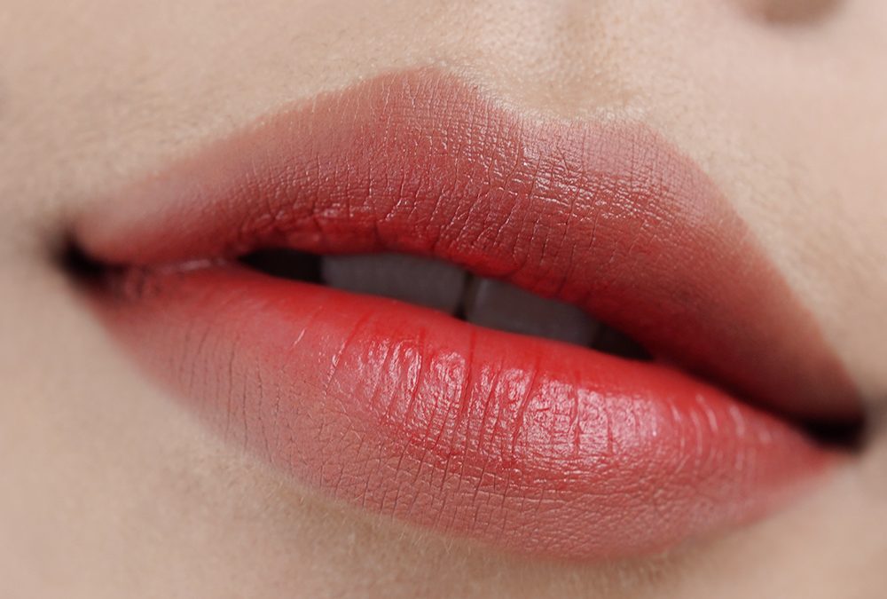 Kombinasi Warna Ombre Lips Untuk Bibir Hitam